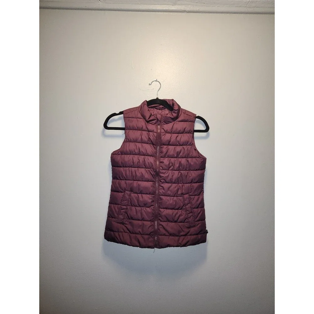 Gap Kids Purple Puffer Vest | Large